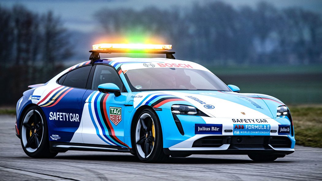 Porsche Taycan Turbo S Formula E Safety Car