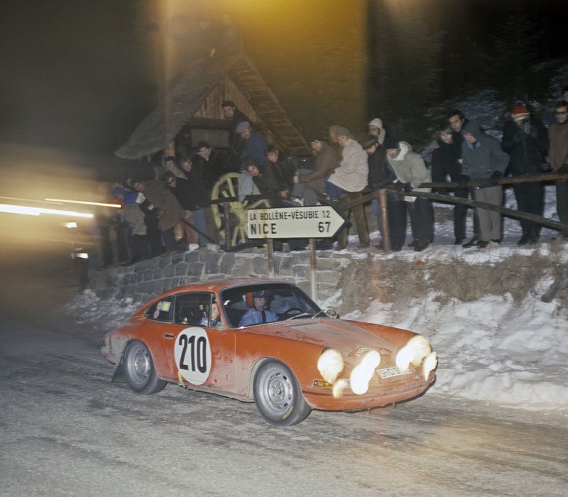 Úspěchy Porsche: Rallye Monte Carlo 1968