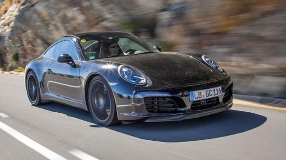 Porsche 911 facelift: Fotografie z testování prototypů (+video)