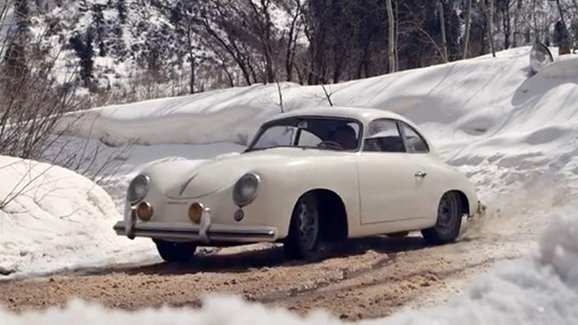 Video: Jeff Zwart a Porsche 356 na sněhu