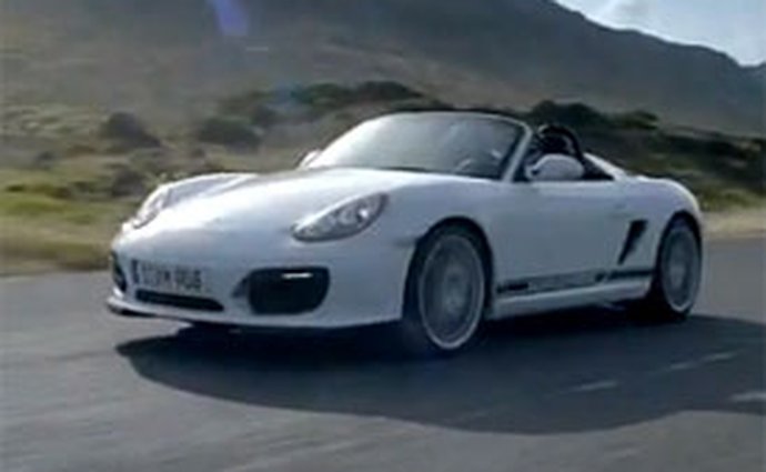 Video: Porsche Boxster Spyder – Nový model na projížďce