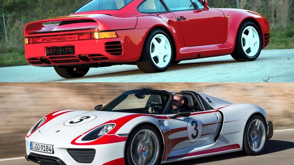 Supersporty od Porsche: 959, Carrera GT a 918 Spyder - Proč je jich tak málo?