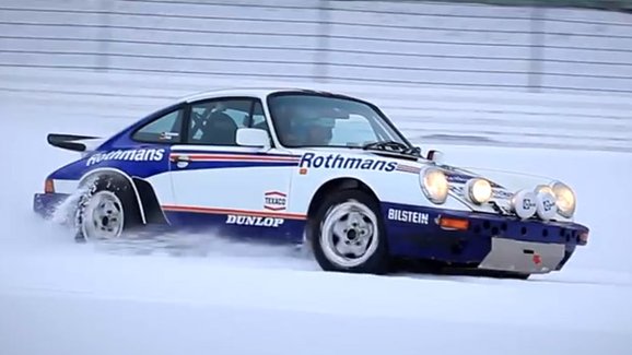 Video: Porsche 911 SC RS řádí na zasněženém Nürburgringu. Nejlepší zábava na zimu?