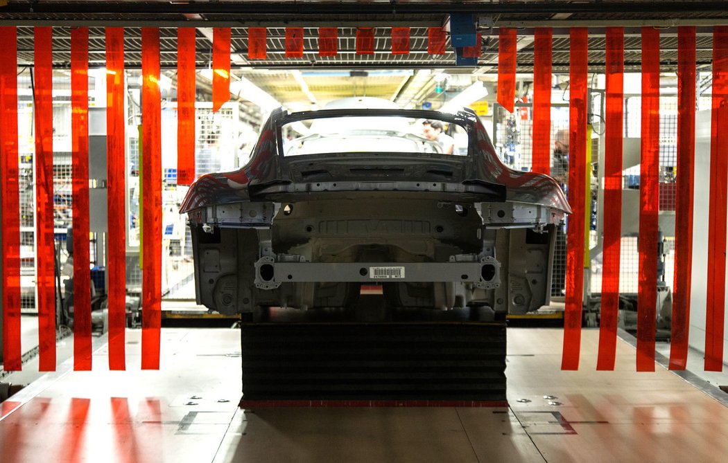 Výroba vozů Porsche