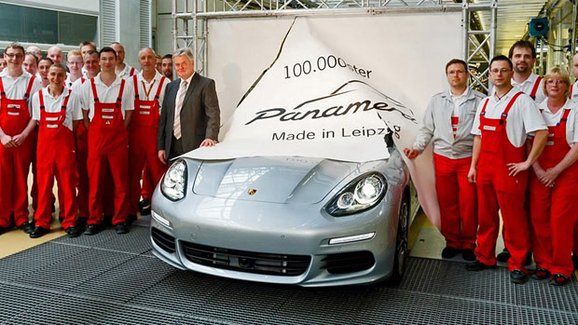 Porsche vyrobilo v Lipsku už 100.000 vozů Panamera