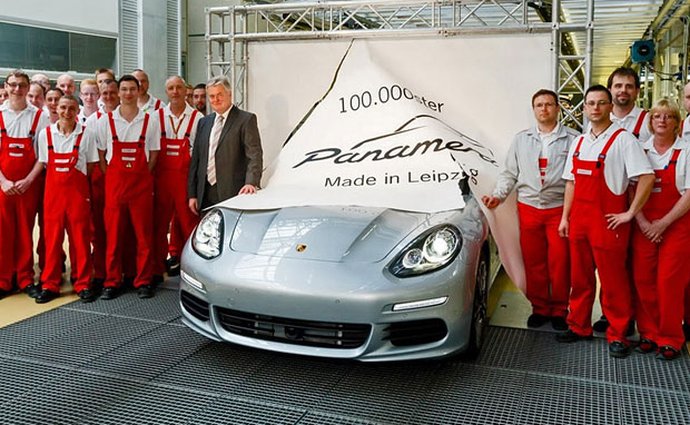 Porsche vyrobilo v Lipsku už 100.000 vozů Panamera