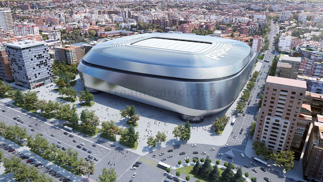 Slavná aréna Santiago Bernabéu se dočká velkolepé proměny.