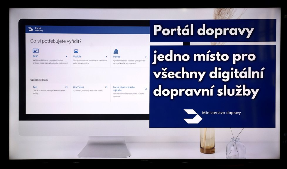 Jak vypadá nový Portál dopravy.