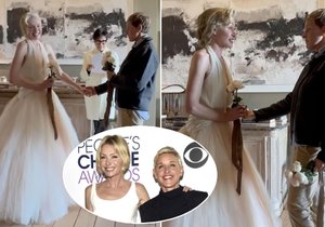 Portia de Rossi a Ellen DeGeneres obnovily manželský slib
