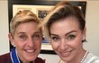 Portia de Rossi s manželkou Ellen DeGeneres.