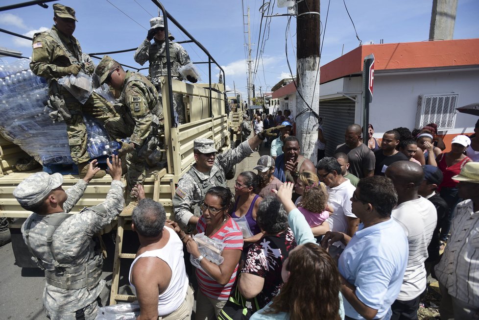 Portoriko je stále v ohrožení.
