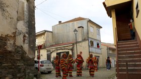 Koronavirus v Portugalsku: Shrovetide Sunday festival in Podence