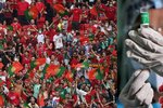 Fotbalové radovánky probíhají v Evropě pandemii navzdory. Nejen v Portugalsku nyní panují obavy z indické mutace