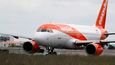 Letadlo nízkonákladové společnosti easyJet.