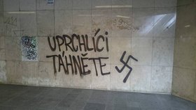 Pražské metro po útocích vandalů