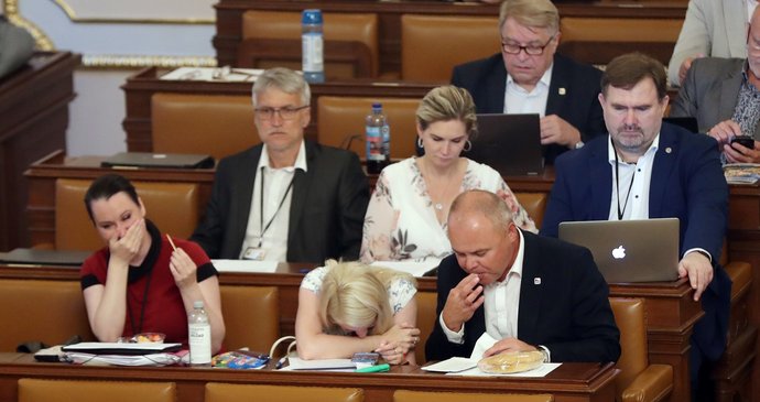 Projednávání konsolidačního balíčku za minulého volebního období