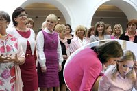 České poslankyně za růžové princezničky: Protestovaly proti mužům