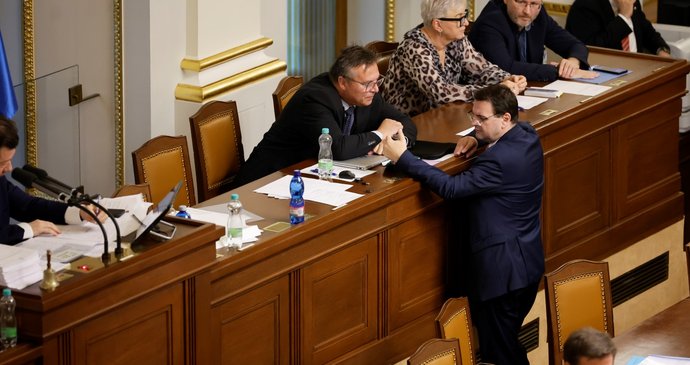 Vyhrocené jednání Poslanecké sněmovny ČR (23.10.2026)