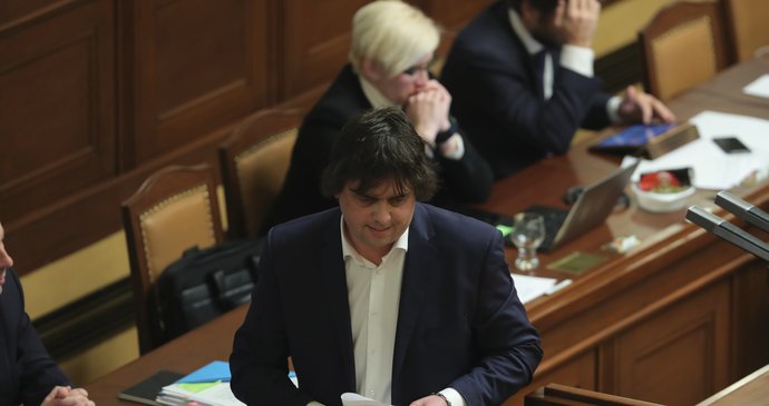 Jednání Sněmovny: Poslanec Miloslav Rozner (SPD)