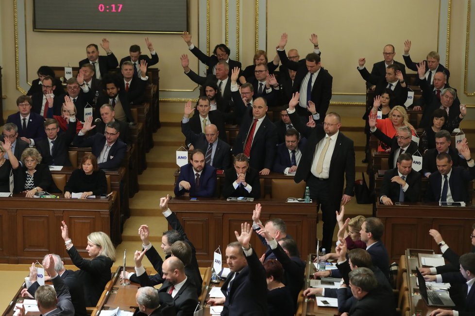 Ustavující schůze Sněmovny: Jednalo se o počtech členů mandátového a imunitního výboru.