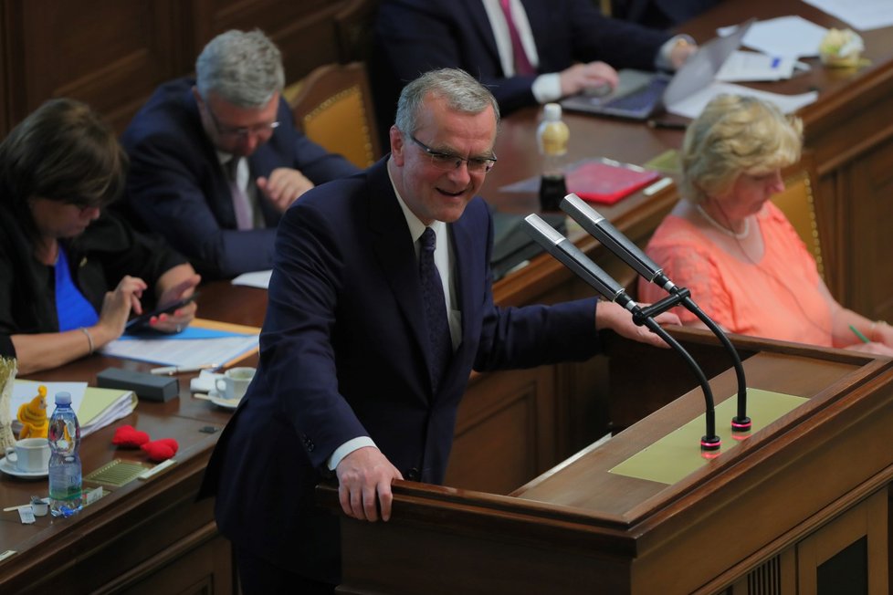 Miroslav Kalousek řeční v Poslanecké sněmovně (4. 6. 2019)
