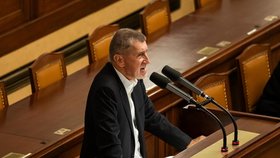 Jednání Poslanecké sněmovny o konsolidačním balíčku: Expremiér Andrej Babiš (22. 9. 2023)