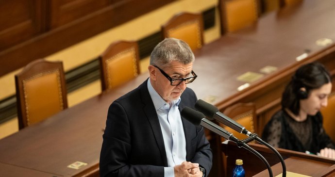 Schůze Poslanecké sněmovny - Andrej Babiš (ANO) (11. 10. 2023)