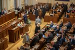 Jednání Poslanecké sněmovny o konsolidačním balíčku (22.9.2023)