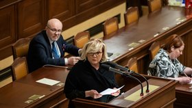 Jednání Poslanecké sněmovny o korespondenční volbě: Alena Schillerová (ANO). (17.1.2023)
