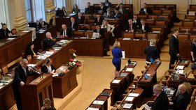 Zrychlené projednání zákona ve Sněmovně v polovině dubna vetovaly opoziční poslanecké kluby ODS, TOP 09, KDU-ČSL, Pirátů a ČSSD. (ilustrační foto)