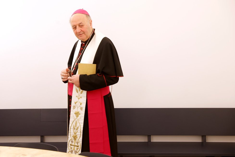 Arcibiskup Jan Graubner v Poslanecké sněmovně (31. 5. 2023)