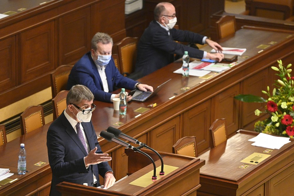 Jednání Poslanecké sněmovny o prodloužení nouzového stavu (21.1.2020)