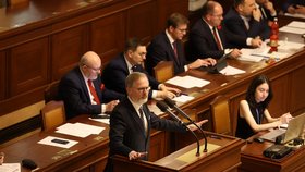 Volba šéfa Sněmovny: Petr Fiala (5.11.2025)