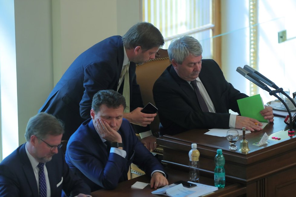 Čeští poslanci v Poslanecké sněmovně