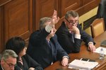 Poslanci si odhlasovali neveřejnou schůzi k Babišovi a GIBS: Svolána byla na popud Kalouska a TOP 09 (27.3.2018)