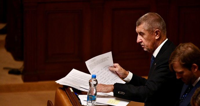 3. schůze Poslanecké sněmovny: Andrej Babiš