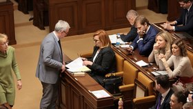 3. schůze Poslanecké sněmovny: Marek Benda a Alena Schillerová
