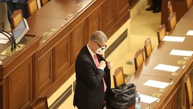 Ustavující schůze Sněmovny: Andrej Babiš (8.11.2021)