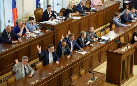 Jednání Poslanecké sněmovny.(11.7.2023)