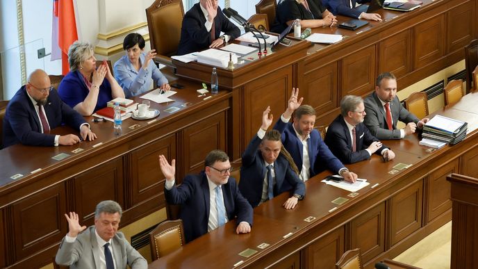 Jednání Poslanecké sněmovny o vládním konsolidačním balíčku