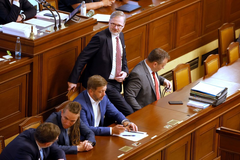 Jednání Poslanecké sněmovny o vládním konsolidačním balíčku (11. 7. 2023)