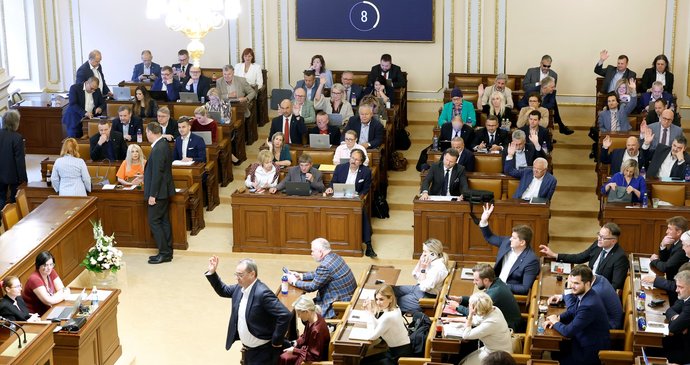 Jednání v Poslanecké sněmovně