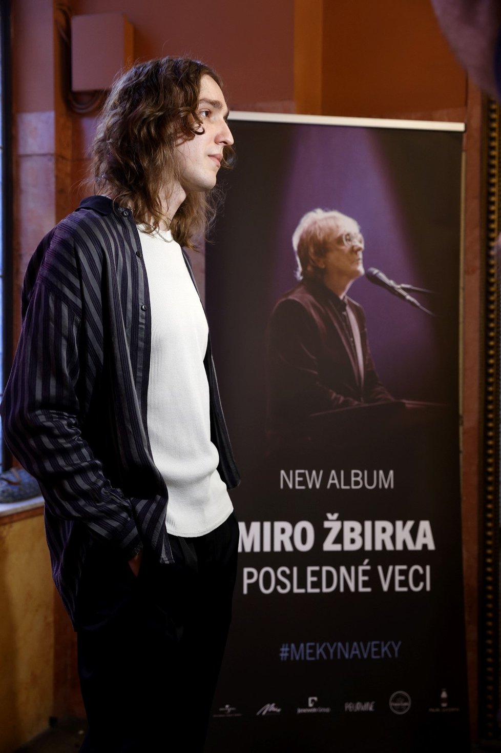 Křest Žbirkovy poslední desky Posledné veci: David Žbirka