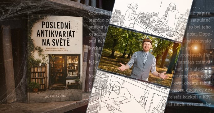 Jaký restart byste zvolili pro svůj život? Desítky dalších otázek, ale i odpovědí nabízí novinka Adama Pýchy s názvem Poslední antikvariát na světě...