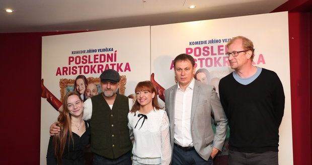 Slavnostní premiéra filmu Poslední aristokratka