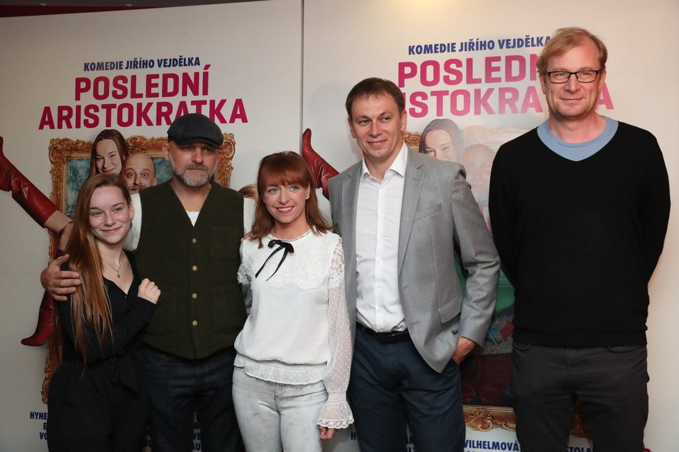 Slavnostní premiéra filmu Poslední aristokratka