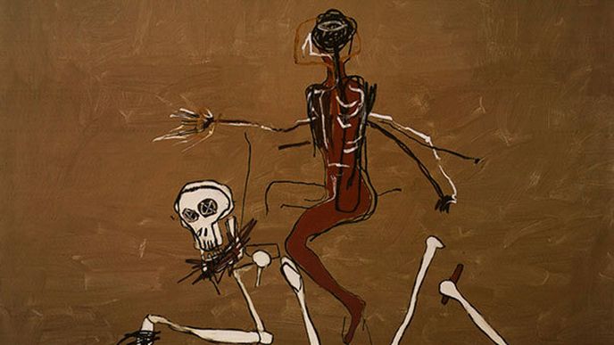 Poslední obraz před smrtí: Jean-Michel Basquiat - Jízda se smrtí (1988)