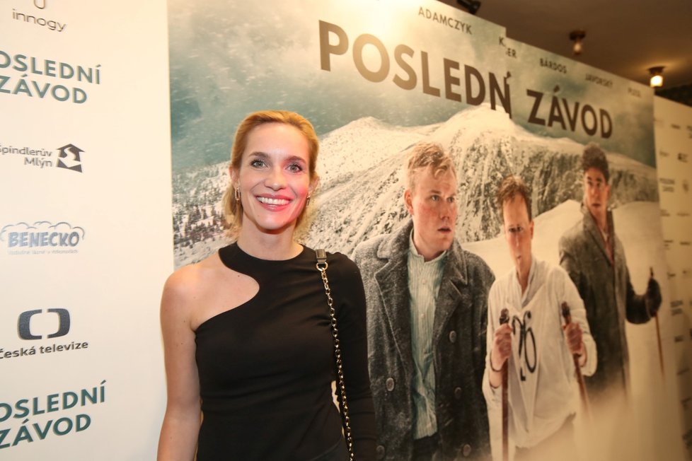 Premiéra filmu Poslední závod: Hana Vagnerová