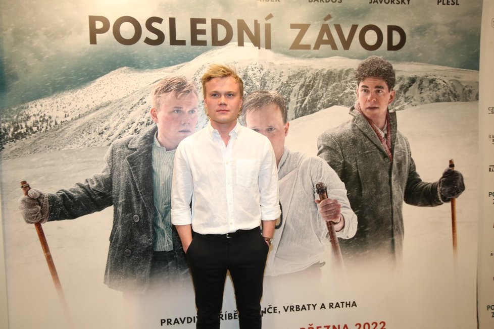 Premiéra filmu Poslední závod: Vladimír Pokorný