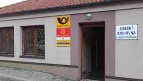 Vysoké Popovice na Brněnsku si zřídily poštu v obecní knihovně.
